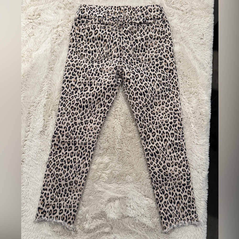 GAP Kids Animal Print Leggings - Black and Cream